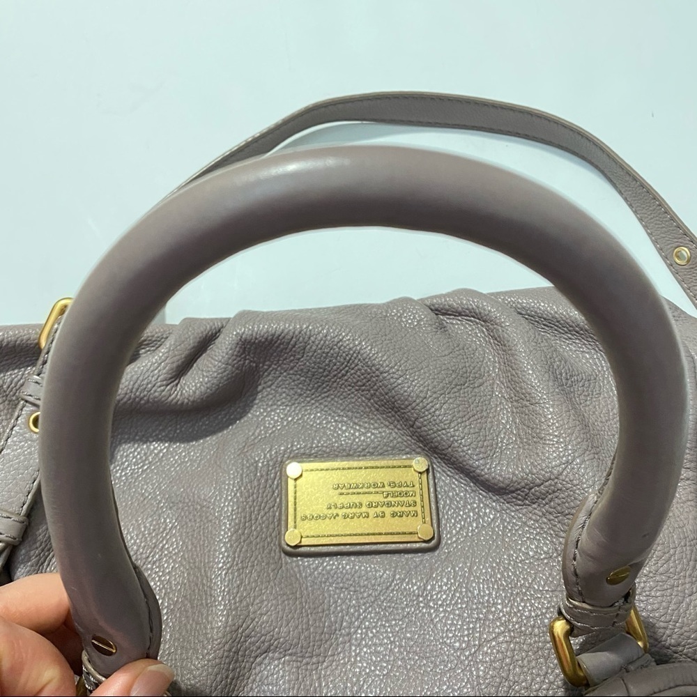 Marc Jacobs Classic Q Francesca Shopper Bag Grey - Picture 8 of 16